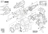 Bosch 3 601 D45 160 GSR 6-45 TE Drill Screwdriver 110 V / GB Spare Parts GSR6-45TE